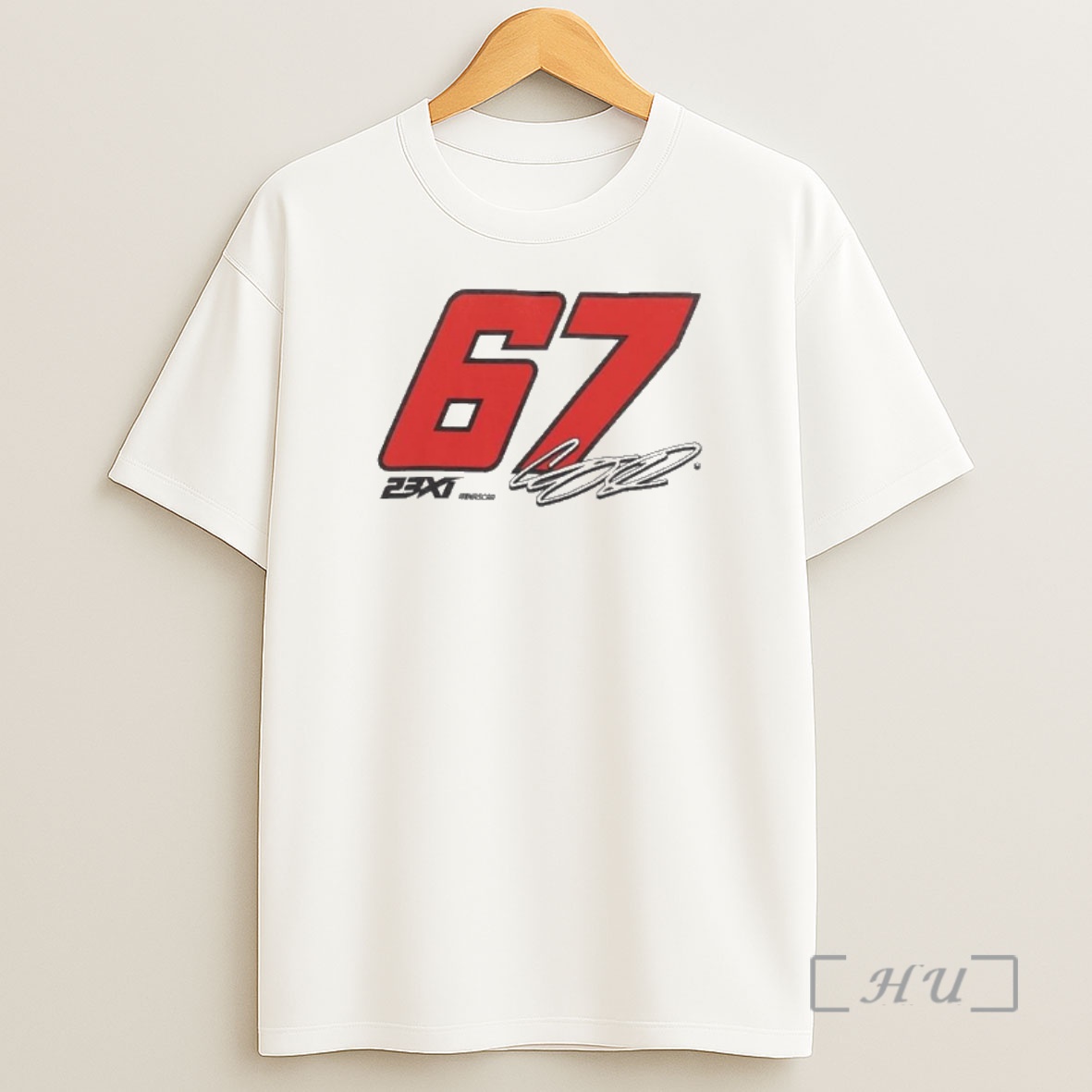 Officials Corey Heim 23xi Racing White 67 Shirt Sweatshirt Tee