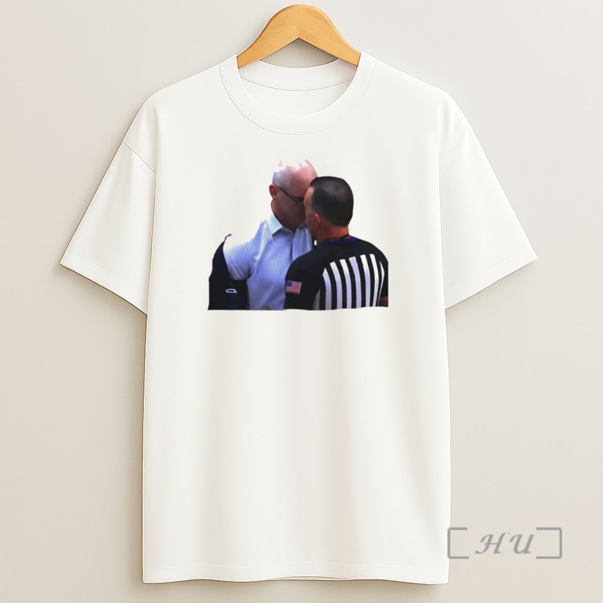 Officials Dan Hurley Heated Moment Uconn Headbutt Vs Ref Uconn Huskies Mens Basketball 2026 Shirt Sweatshirt Tee