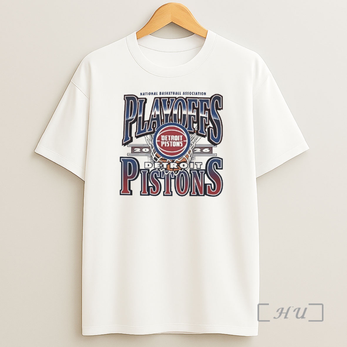 Officials Detroit Pistons 2026 Nba Playoff Vintage Shirt Sweatshirt Tee