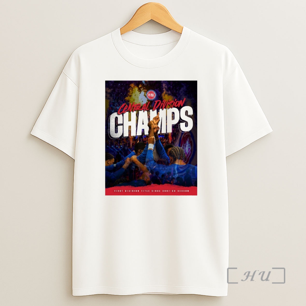 Officials Detroit Pistons Central Division Champs First Division Title Since 2007 08 Season Shirt Sweatshirt Tee
