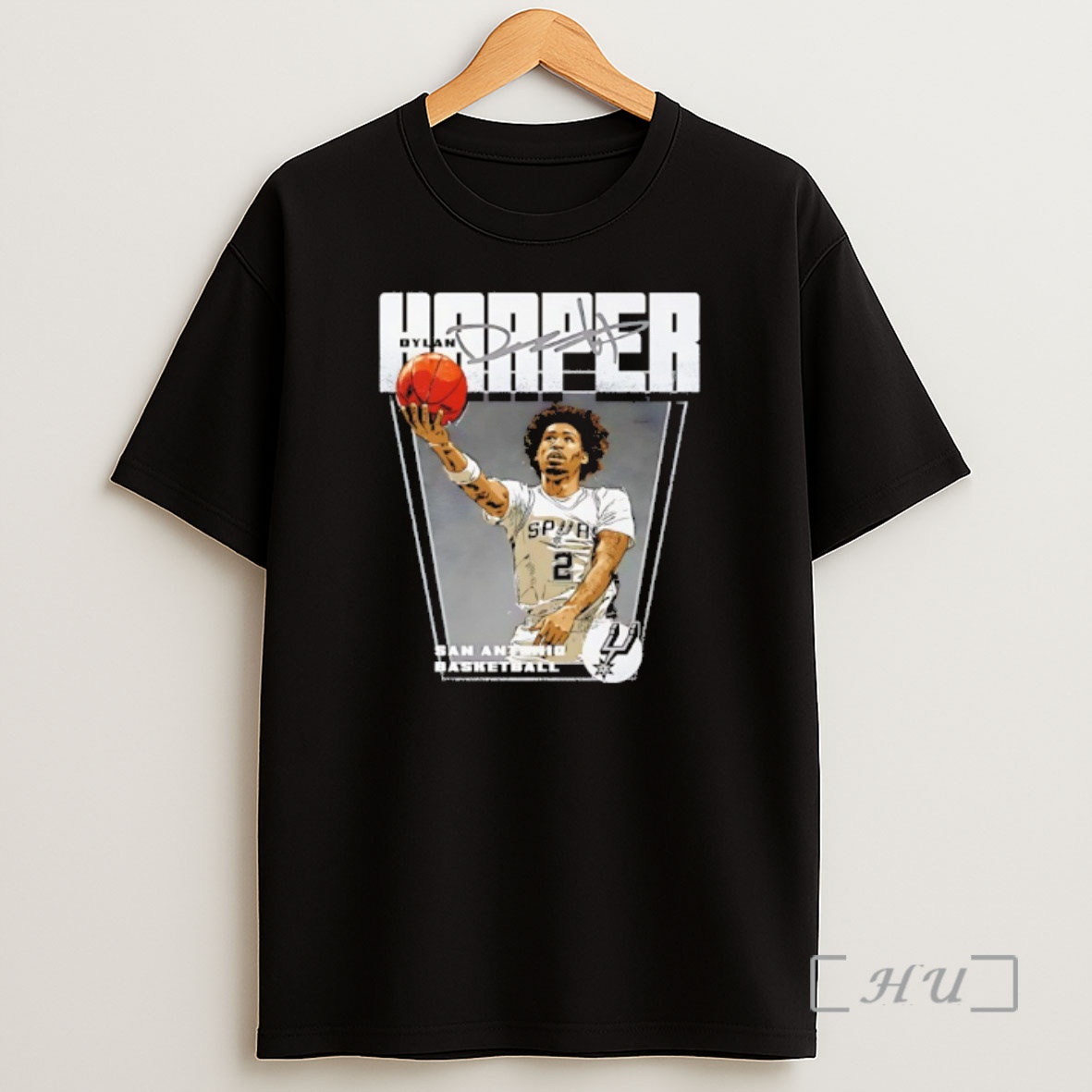 Officials Dylan Harper San Antonio Spurs Basketball Signature Shirt Sweatshirt Tee