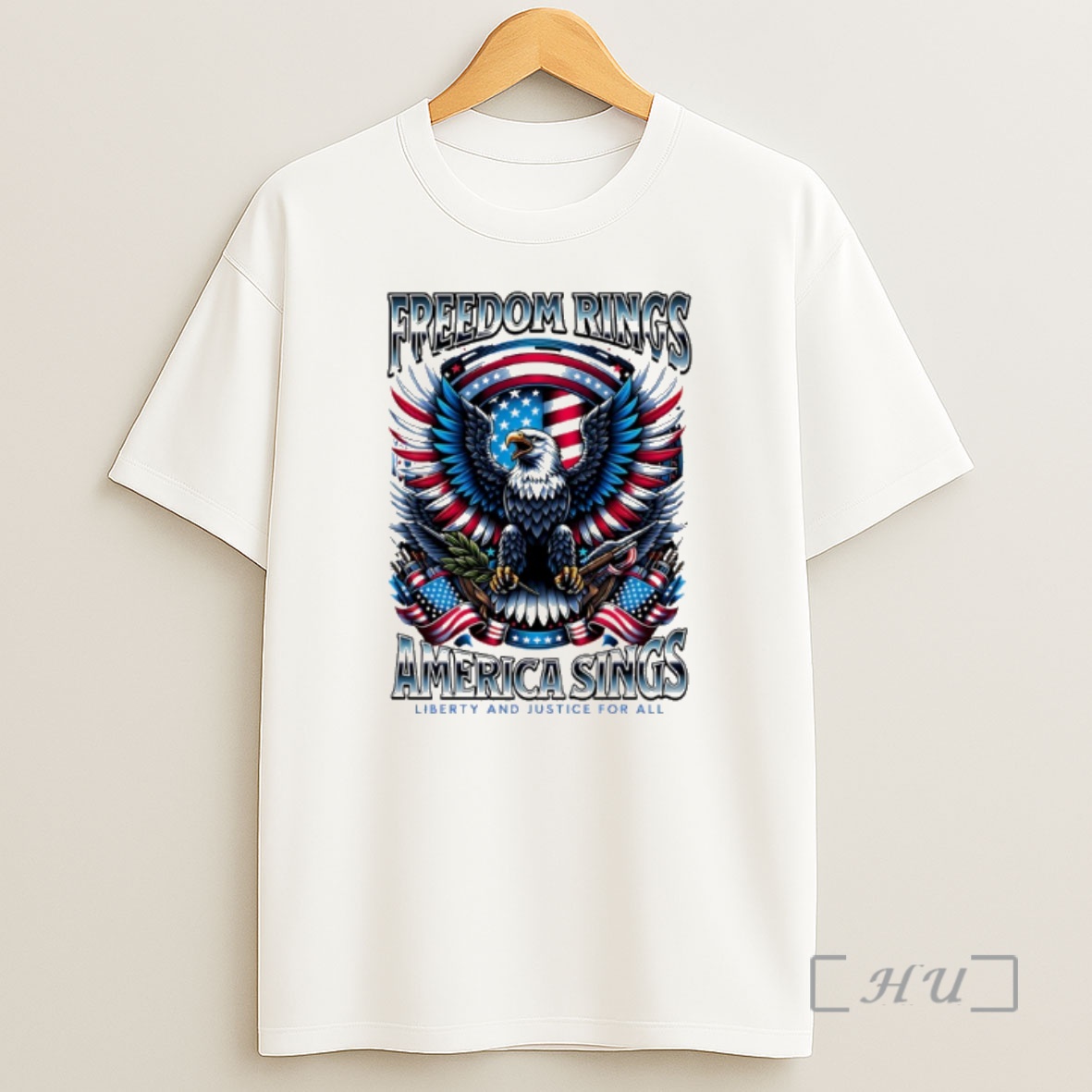 Officials Eagles Freedom Rings America Sings Liberty And Justice For All Shirt Sweatshirt Tee