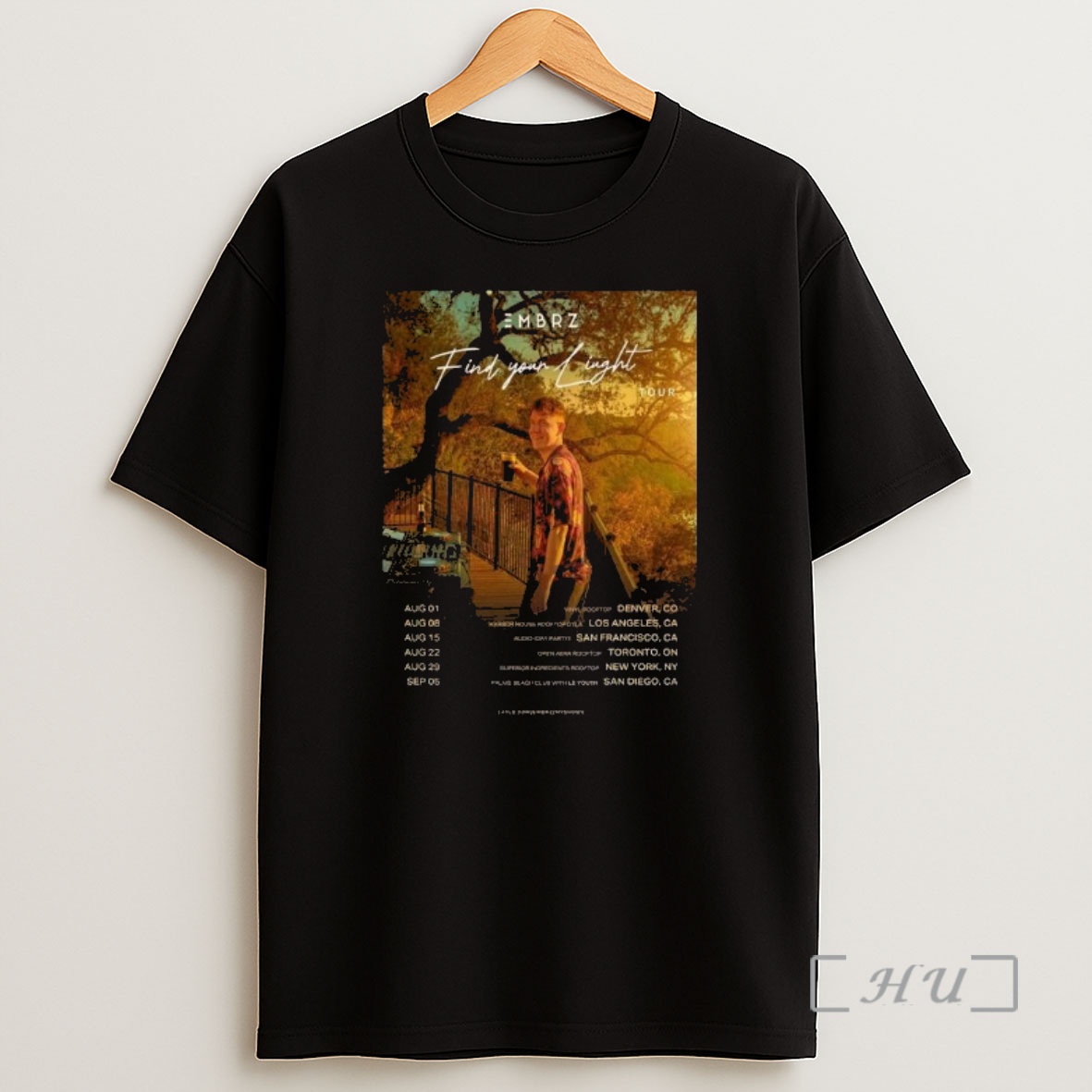 Officials Embrz Find Your Linght Tour 2026 Shirt Sweatshirt Tee