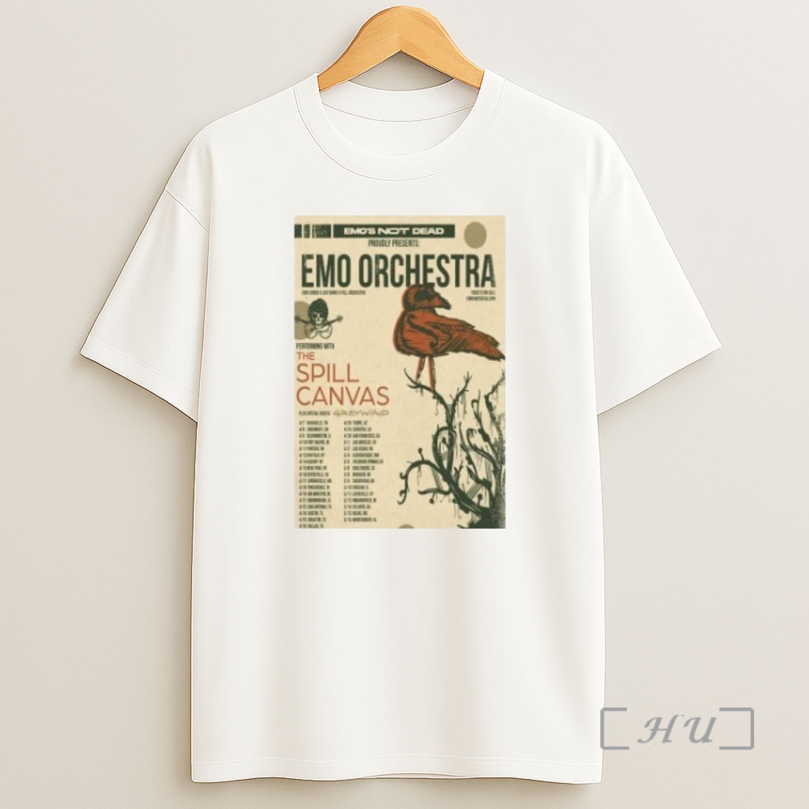 Officials Emo Orchestra April And May 2026 Shirt Sweatshirt Tee