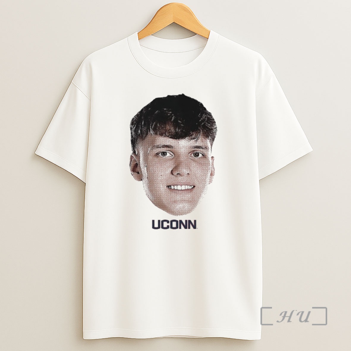 Officials Eric Reibe Uconn Huskies Mens Basketball Player Big Head Shirt Sweatshirt Tee