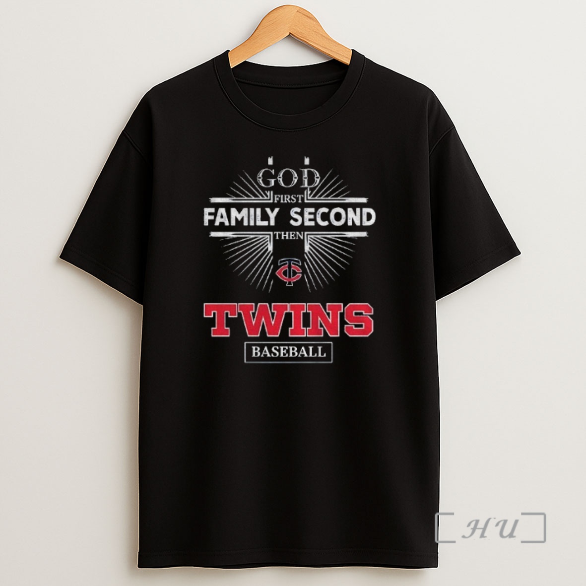 Officials God First Family Second Then Minnesota Twins Baseball Shirt Sweatshirt Tee
