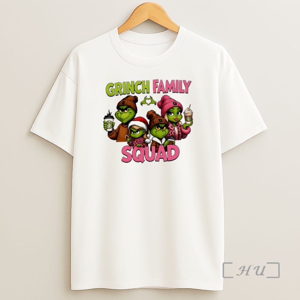 Officials Grinch Family Squad Merry Christmas 2025 Shirt Sweatshirt Tee