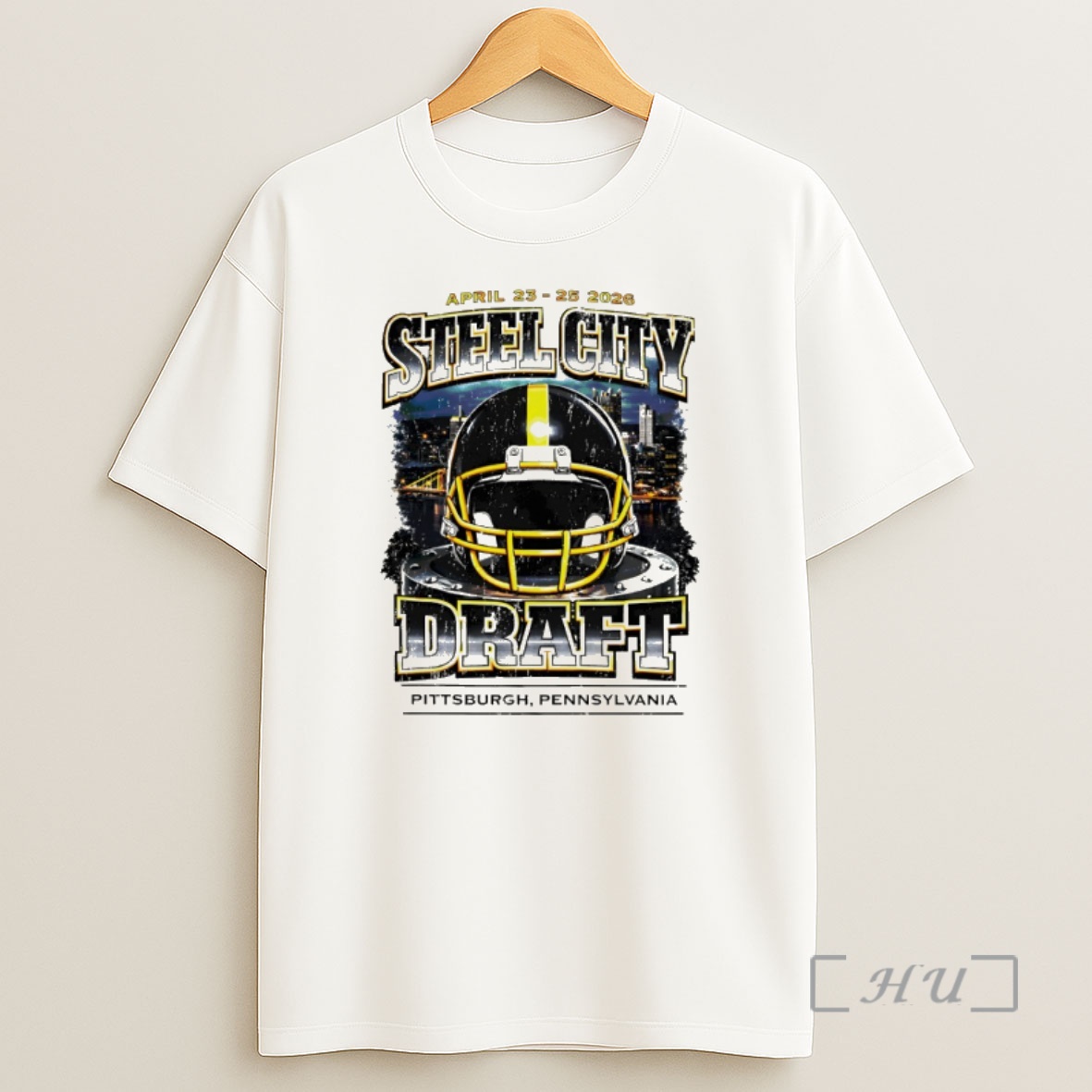 Officials Helmet Steel City Draft Pittsburgh Steel Football Pennsylvania April 23 25 2026 Shirt Sweatshirt Tee