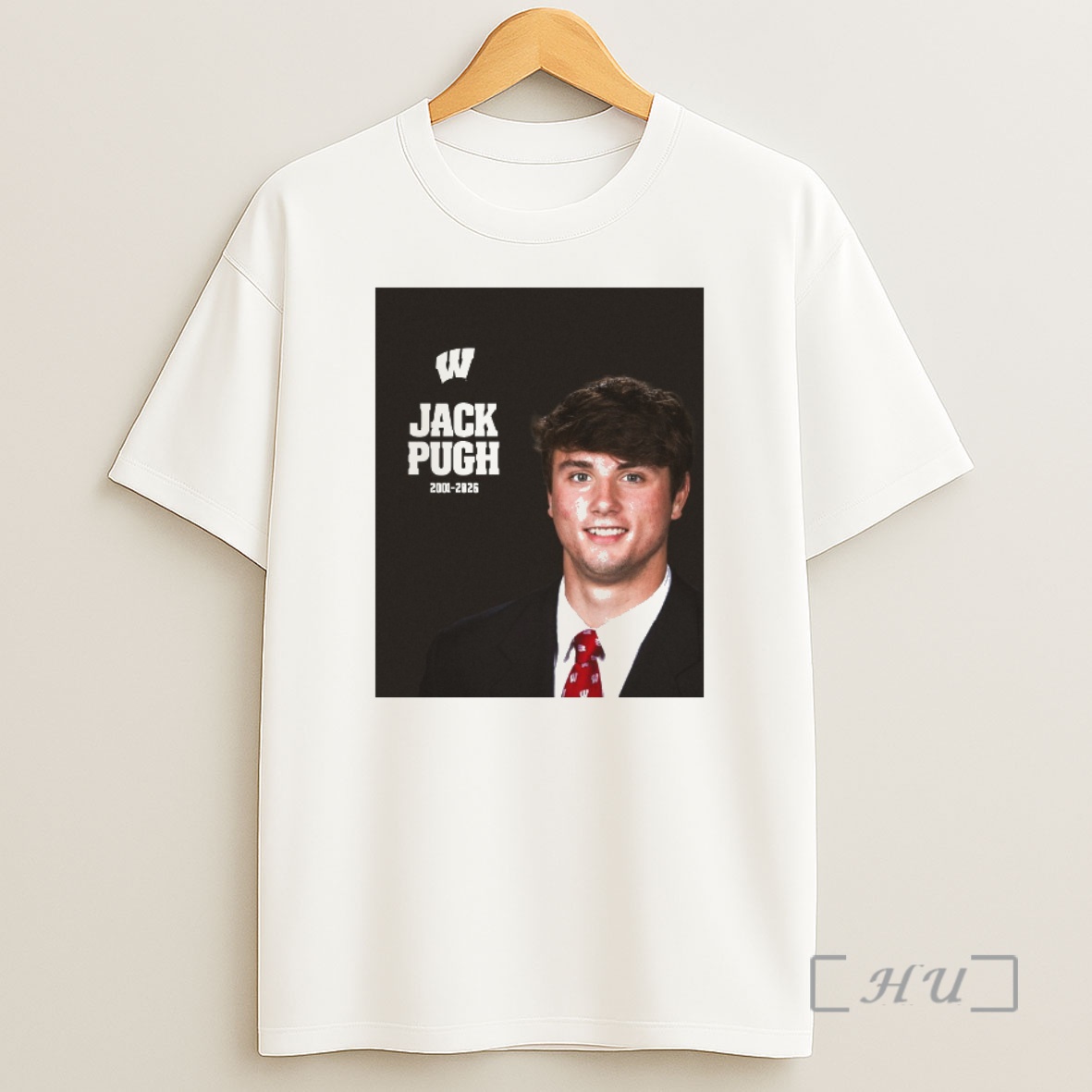 Officials Jack Pugh 2001 2026 Wisconsin Badgers Football Shirt Sweatshirt Tee
