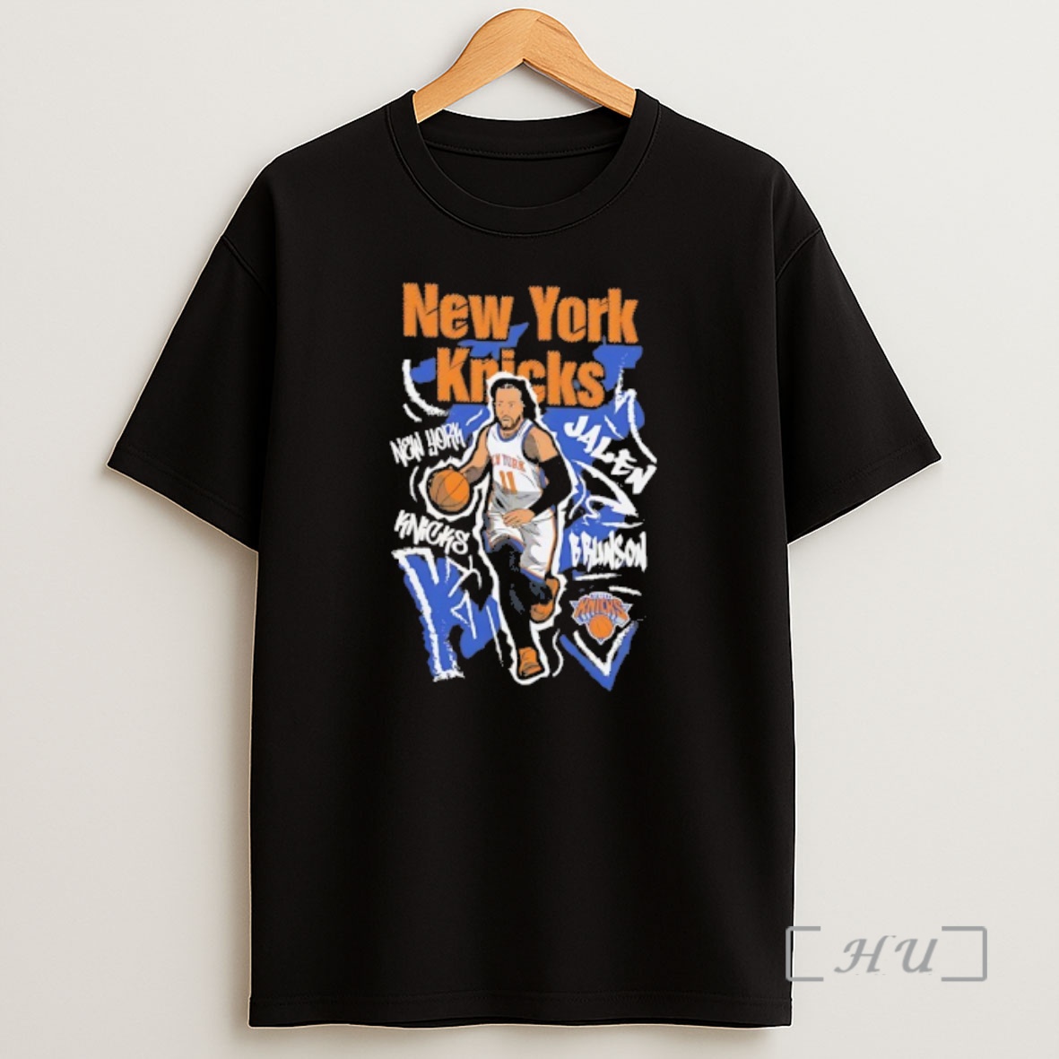 Officials Jalen Brunson New York Knicks Basketball Graphic Art Shirt Sweatshirt Tee