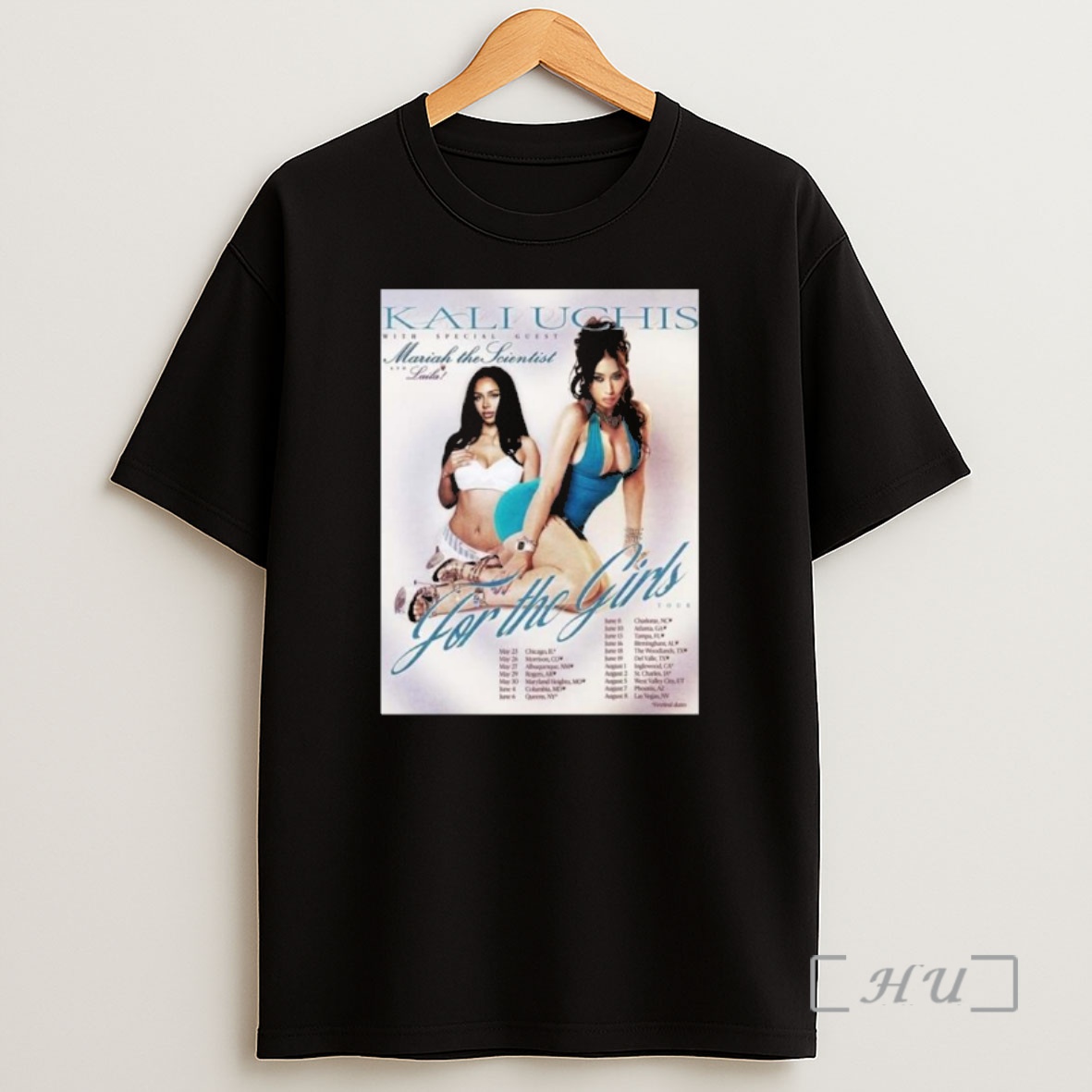 Officials Kali Uchis For The Girls Tour 2026 North America Schedule Dates Shirt Sweatshirt Tee