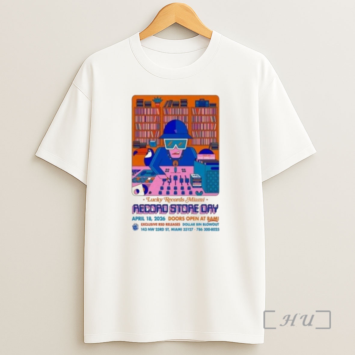 Officials Lucky Records Miami Record Day 2026 Shirt Sweatshirt Tee
