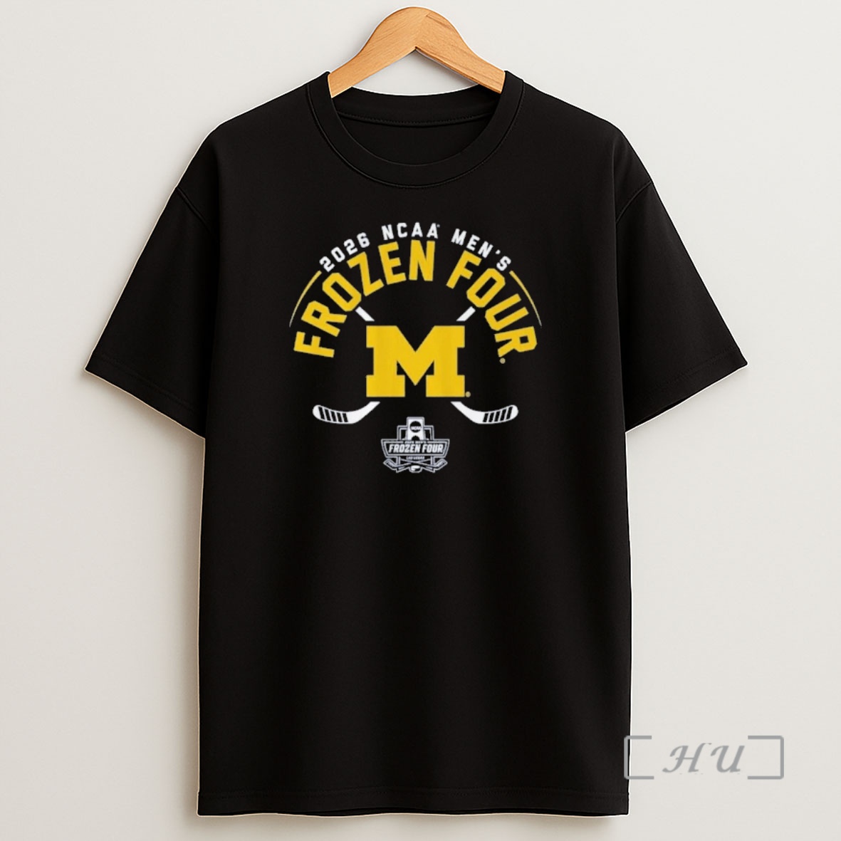 Officials Michigan Mens Hockey 2026 Frozen Four Bound Shirt Sweatshirt Tee
