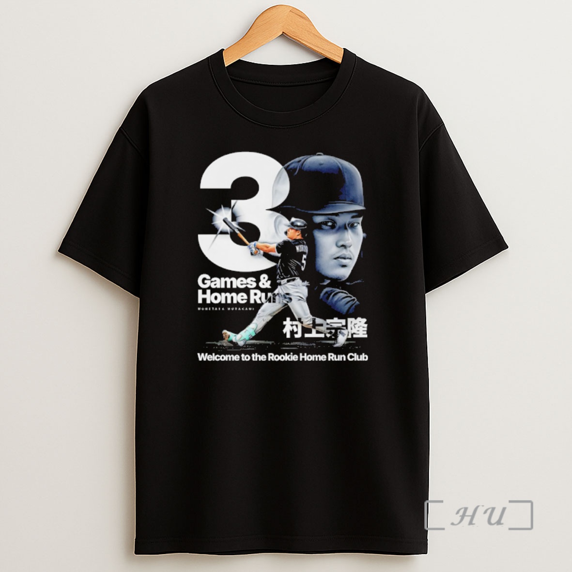 Officials Murakami Munetaka Chicago White Sox Baseball 30th Welcome To The Rookie Home Run Club Shirt Sweatshirt Tee