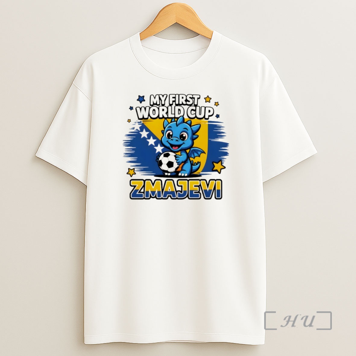 Officials My First World Cup Bosnia Zmajevi Bosnian Soccer Game Day 2026 Shirt Sweatshirt Tee