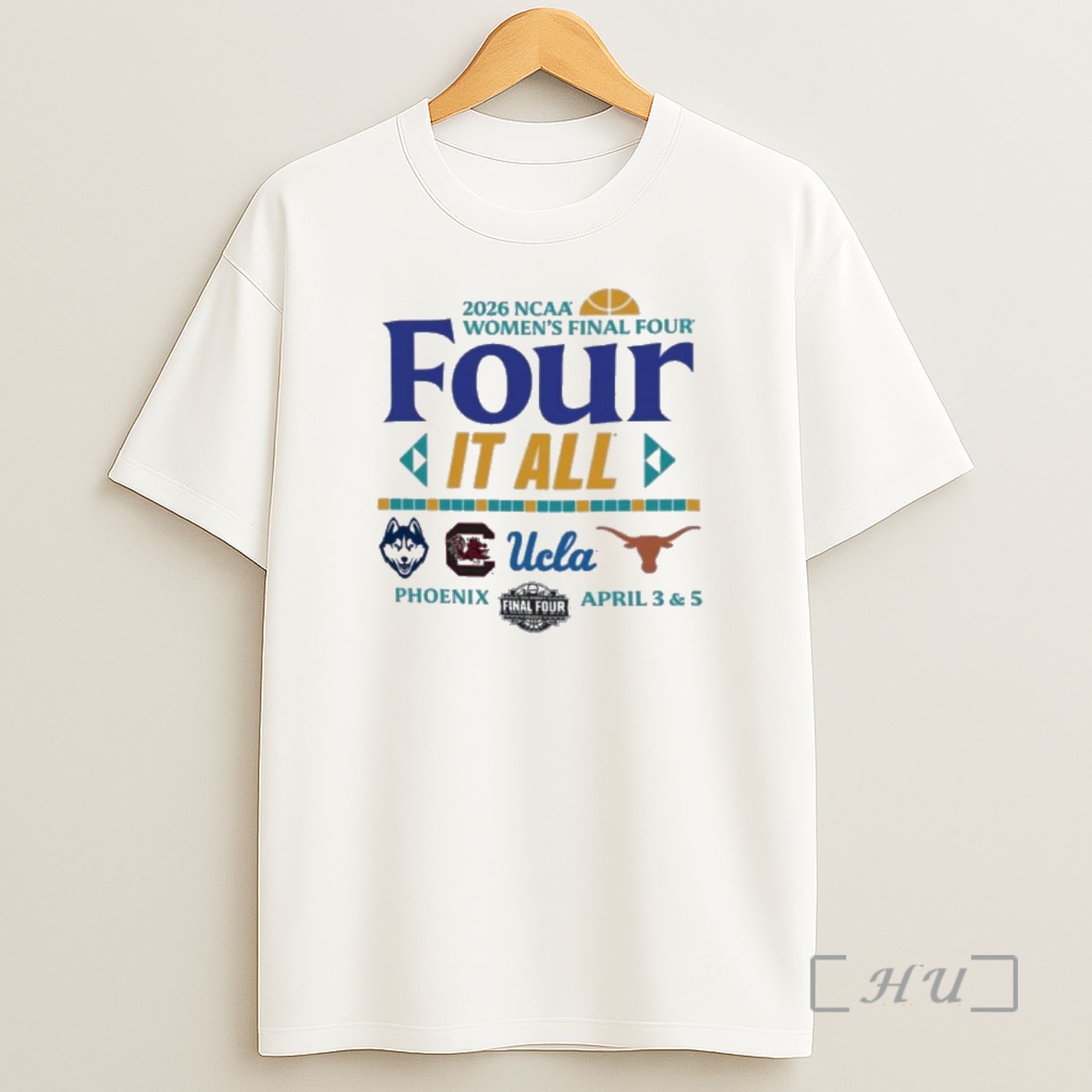 Officials Ncaa Womens Final Four 2026 Four It All Phoenix Shirt Sweatshirt Tee