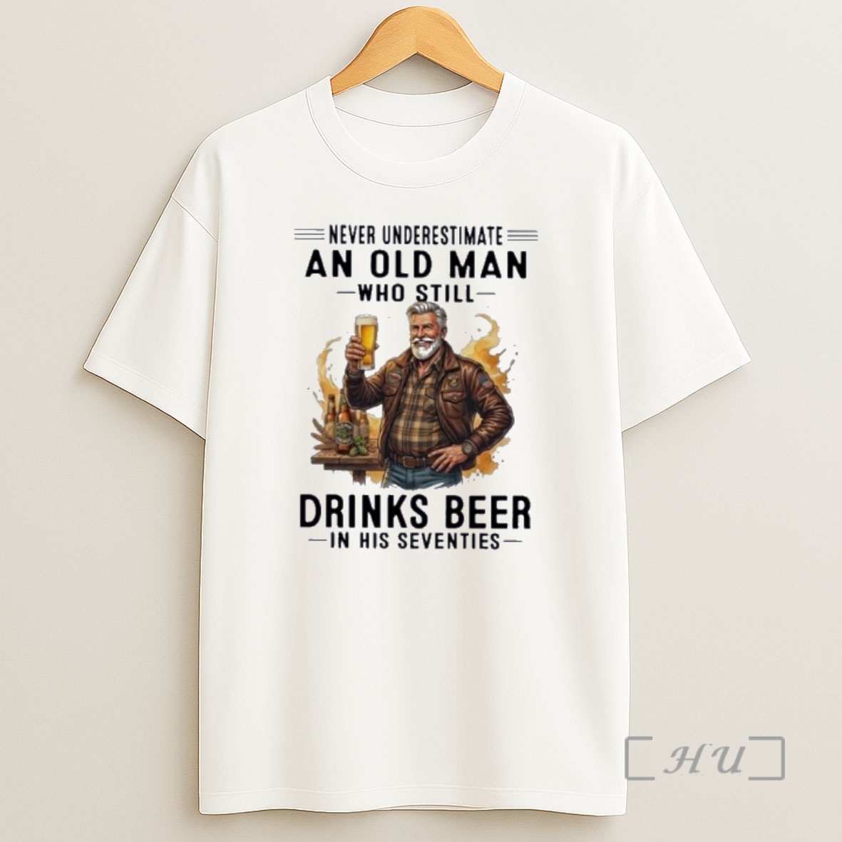 Officials Never Underestimate An Old Man Who Still Drinks Beer In His 70s Vintage Shirt Sweatshirt Tee
