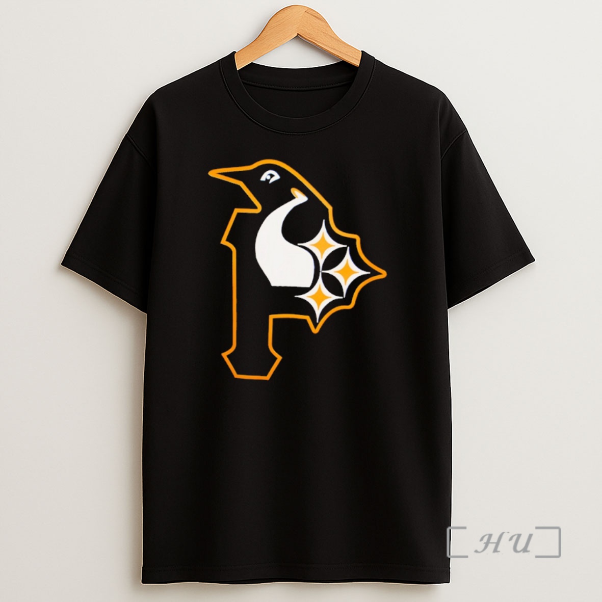 Officials Pittsburgh Football Baseball Hockey City Of Champions 3 Team Mash Up Logo Shirt Sweatshirt Tee