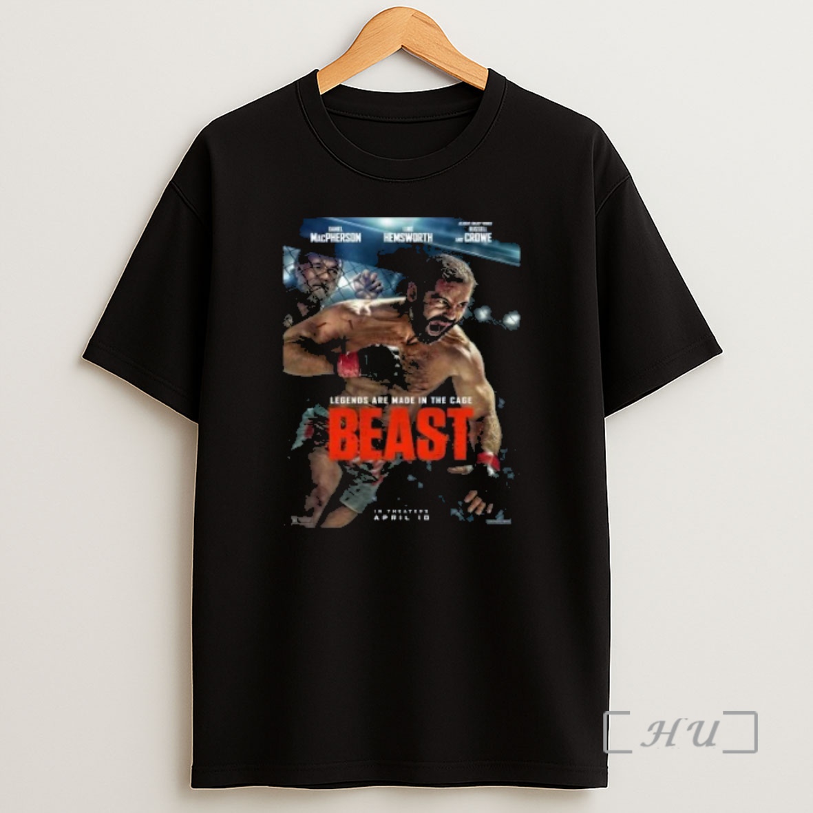 Officials Russell Crowe Beast Mma Movie Legends Are Made In The Cage In Theaters On April 10 2026 Shirt Sweatshirt Tee 1