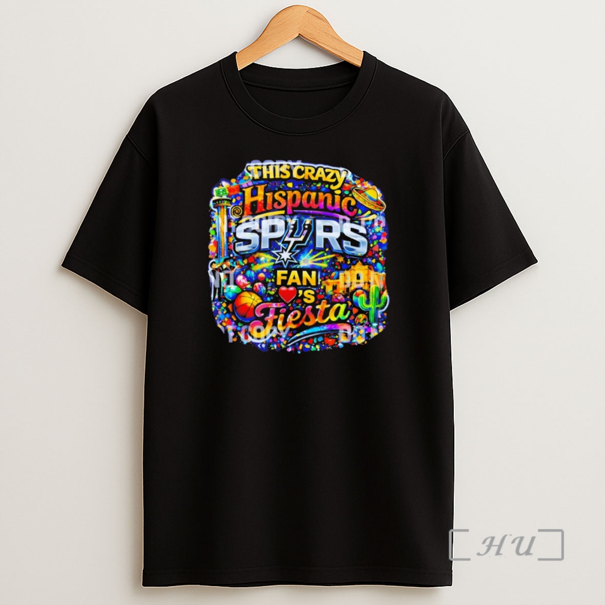 Officials San Antonio Spurs Basketball This Crazy Hispanic Spurs Fan Fiesta Shirt Sweatshirt Tee