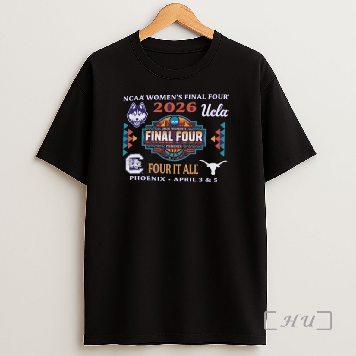 Officials Semifinal Teams 2026 Ncaa Womens Final Four Shirt Sweatshirt Tee