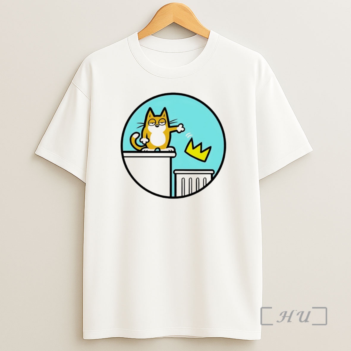 Officials Simons Cat Throw Away The Crown No Kings Shirt Sweatshirt Tee