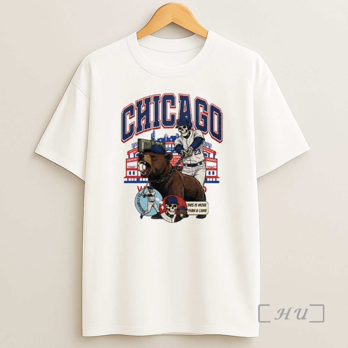 Officials Skeleton Chicago Cubs Baseball Game Day This Is More Than A Game Shirt Sweatshirt Tee