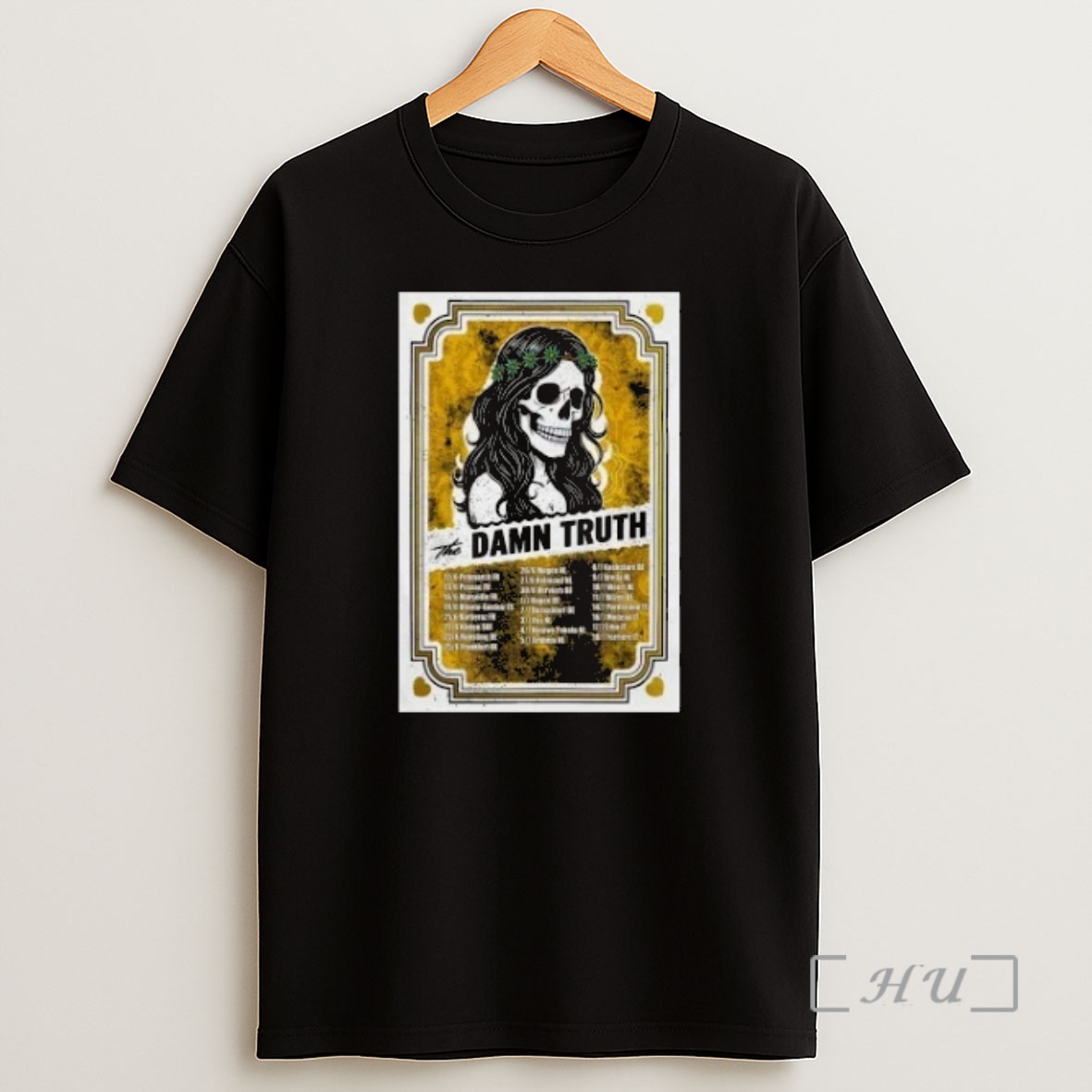 Officials Skeleton The Damn Truth Europe Tour 2026 Shirt Sweatshirt Tee