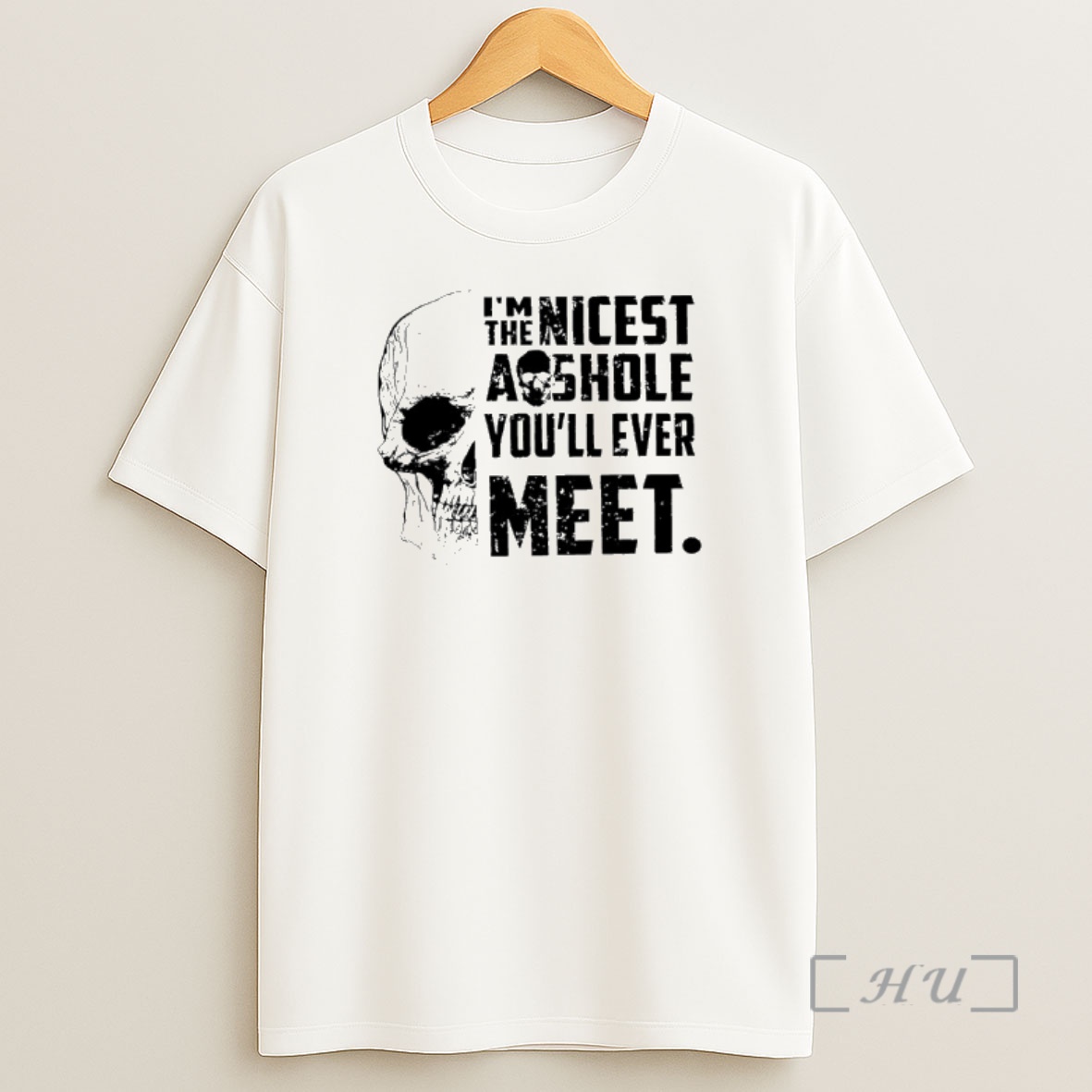 Officials Skull Im The Nicest Asshole Youll Ever Meet Shirt Sweatshirt Tee