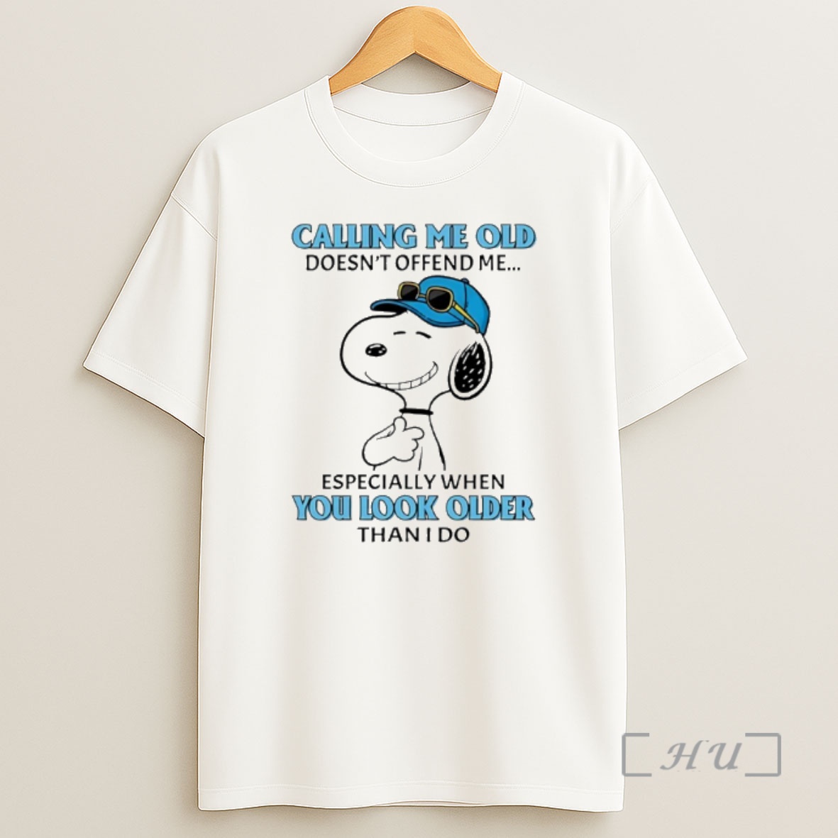 Officials Snoopy Calling Me Old Doesnt Offend Me Especially When You Look Older Than I Do Shirt Sweatshirt Tee