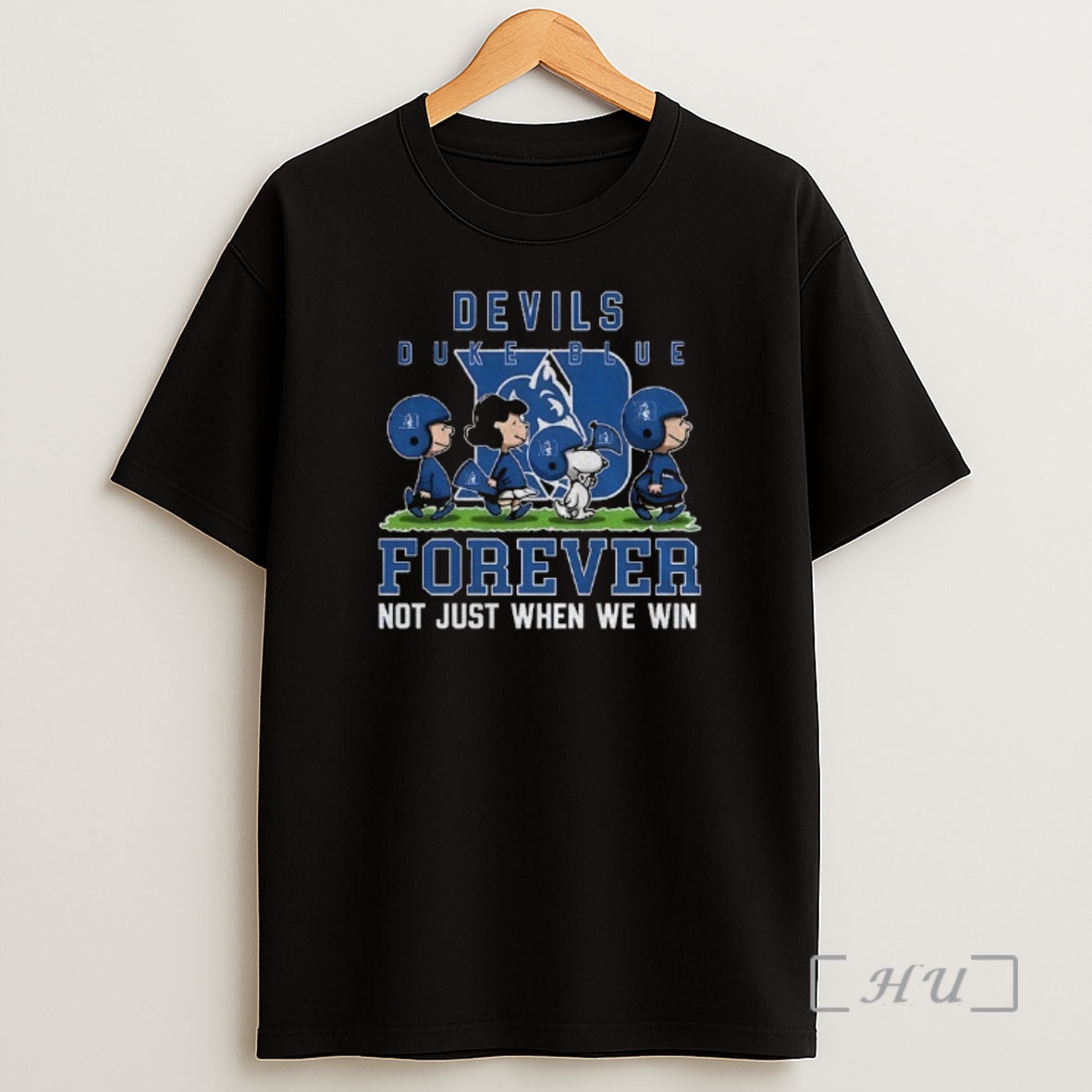 Officials Snoopy And Peanuts X Duke Blue Devils Football Forever Not Just When We Win Shirt Sweatshirt Tee