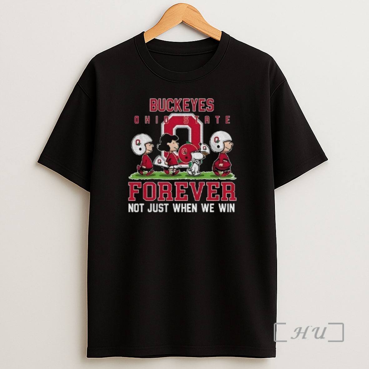 Officials Snoopy And Peanuts X Ohio State Buckeyes Football Forever Not Just When We Win Shirt Sweatshirt Tee