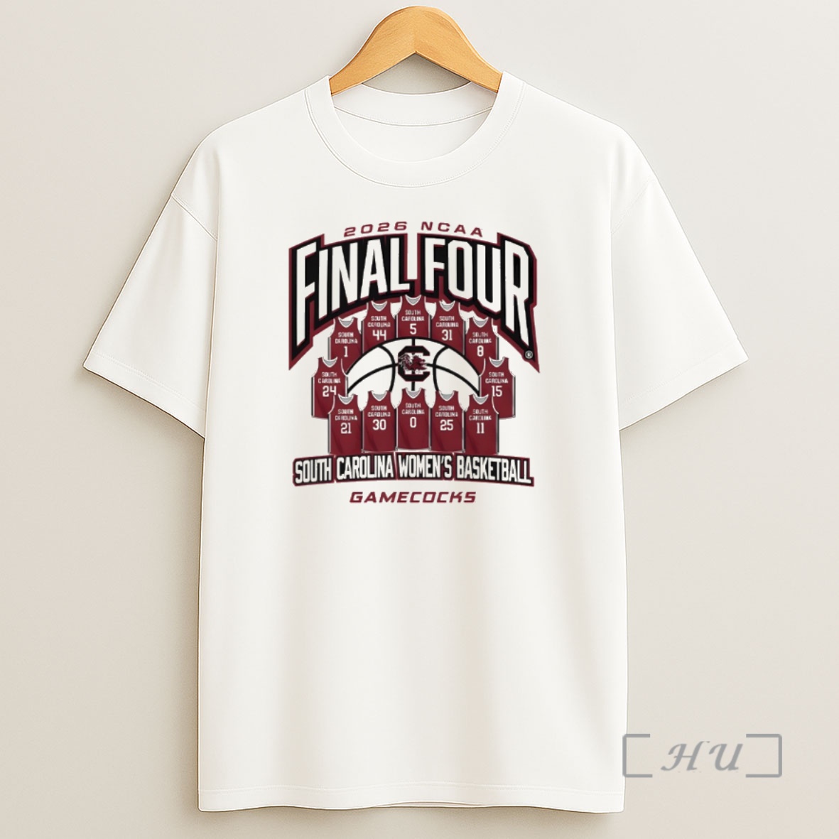 Officials South Carolina Gamecocks Womens Basketball Final Four Ncaa 2026 Shirt Sweatshirt Tee