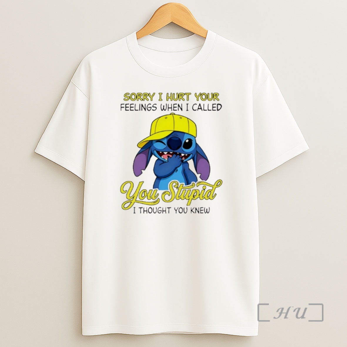 Officials Stitch Sorry I Hurt Your Feelings When I Called You Stupid I Thought You Knew Shirt Sweatshirt Tee