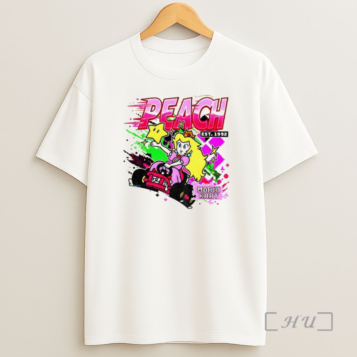 Officials Super Mario Princess Peach Est 1992 Shirt Sweatshirt Tee