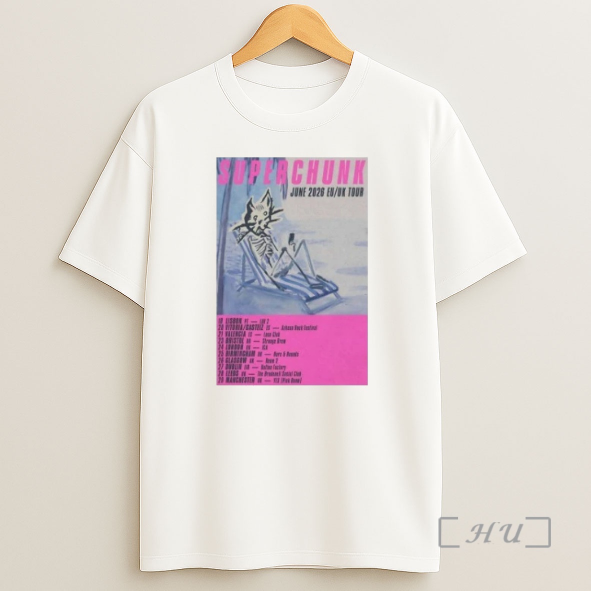 Officials Superchunk Eu Uk Tour June 2026 Shirt Sweatshirt Tee