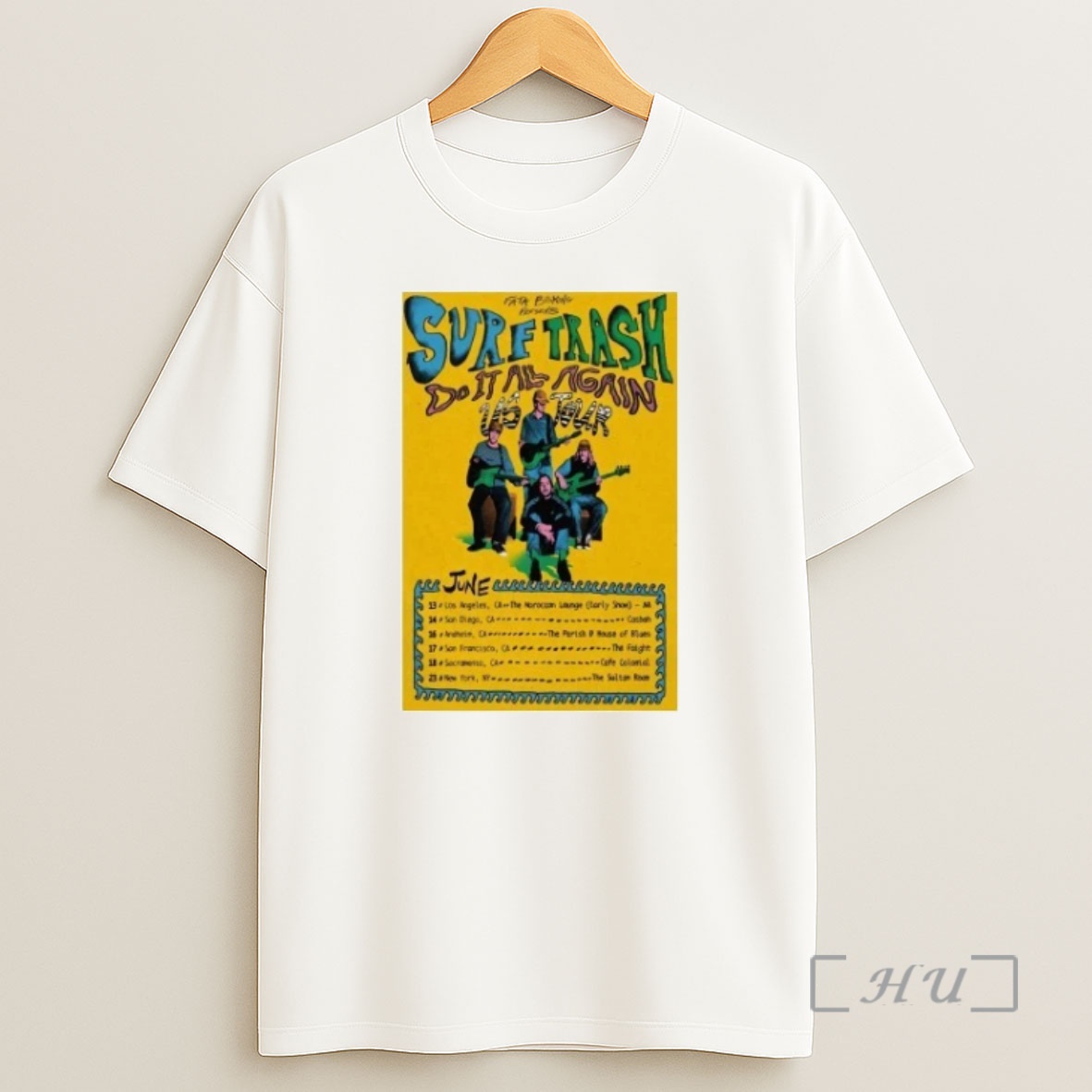 Officials Surf Trash Do It All Again Us Tour 2026 Shirt Sweatshirt Tee