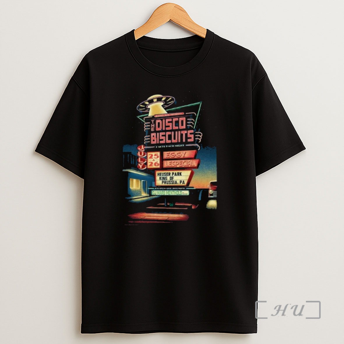 Officials The Disco Biscuits 2026 Concert Tour King Of Prussia Pa July 25 26 Shirt Sweatshirt Tee
