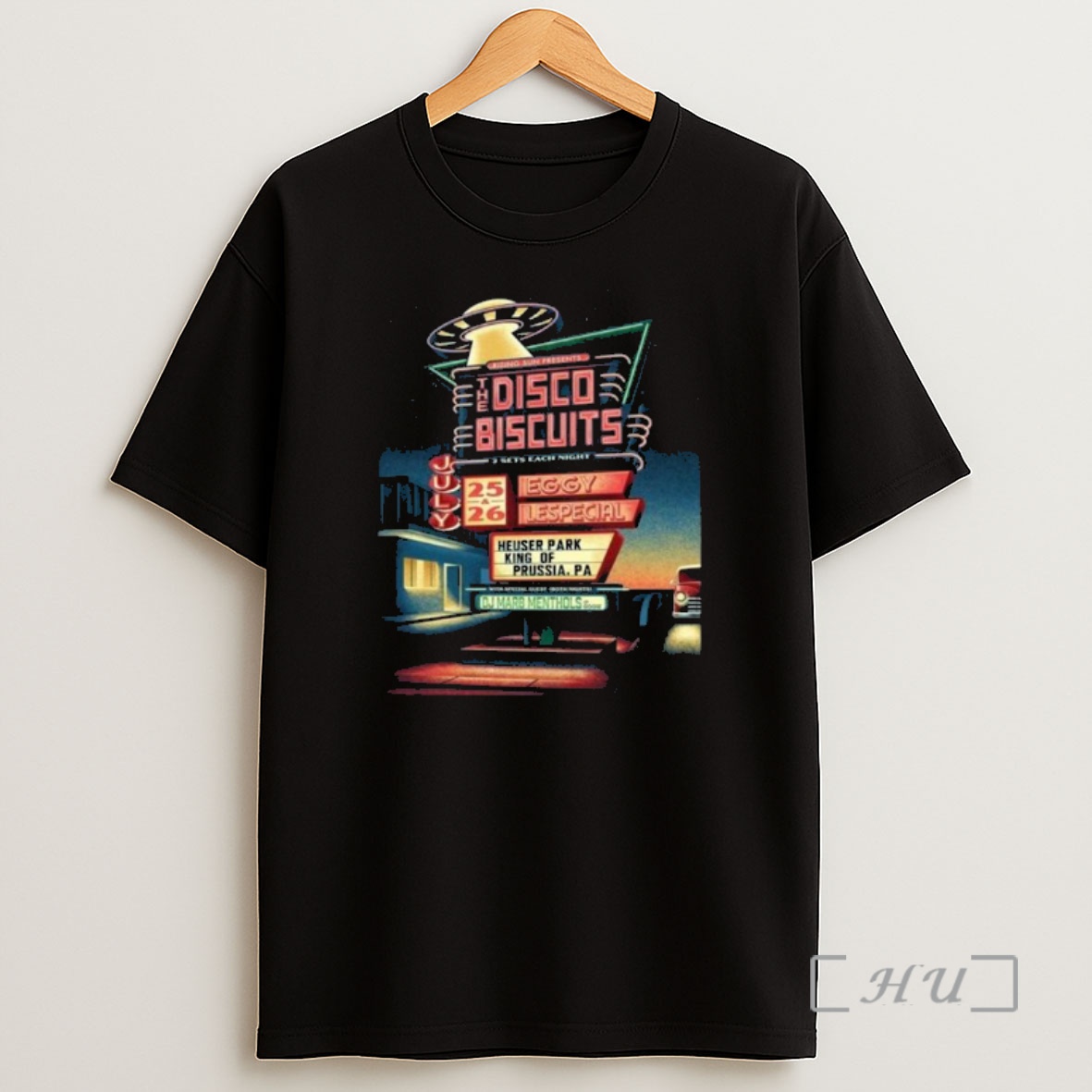 Officials The Disco Biscuits Heuser Park King Of Prussia Pa Event On July 25 And 26 2026 Shirt Sweatshirt Tee