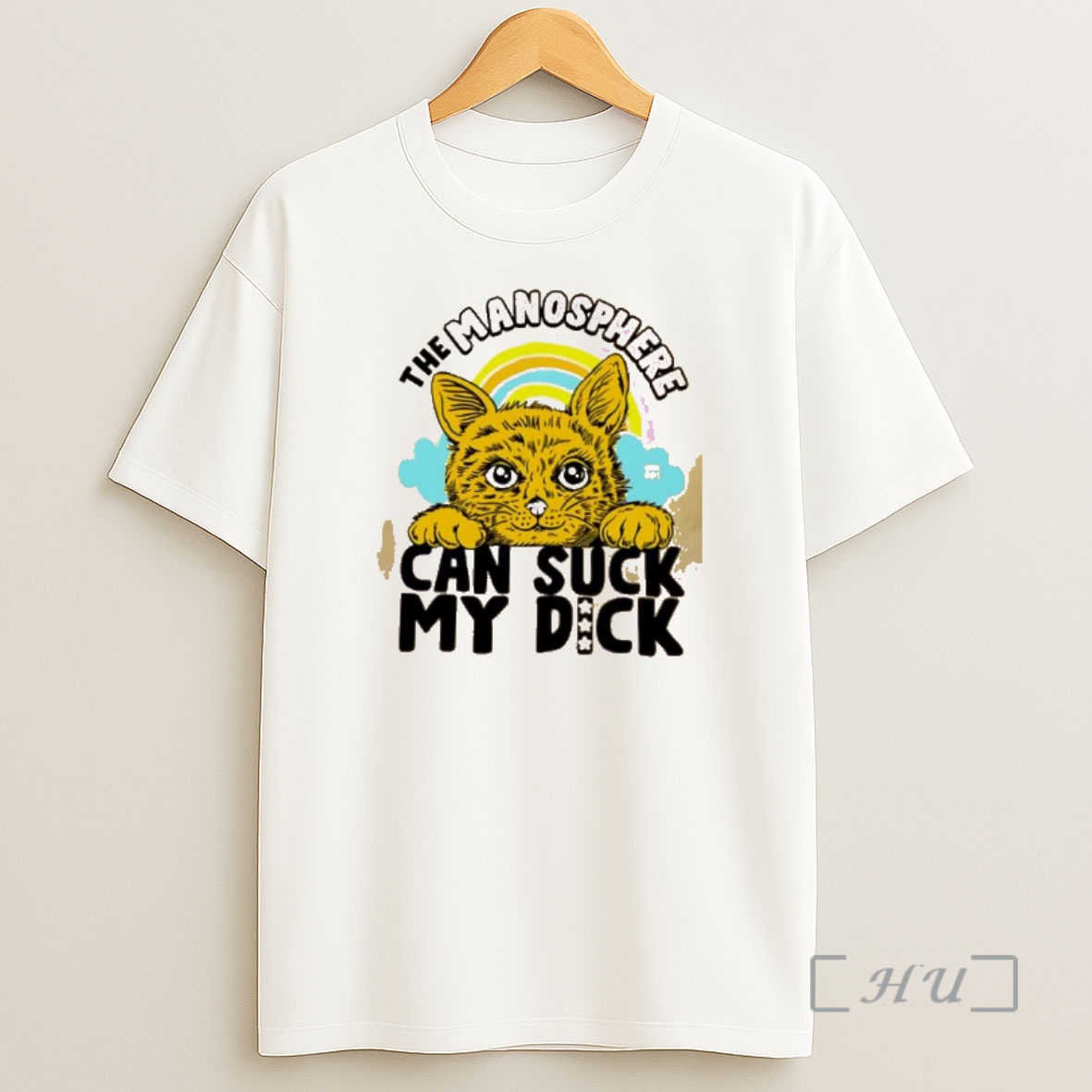 Officials The Manosphere Boss Dog Can Suck My Dick Cat Rainbow Shirt Sweatshirt Tee