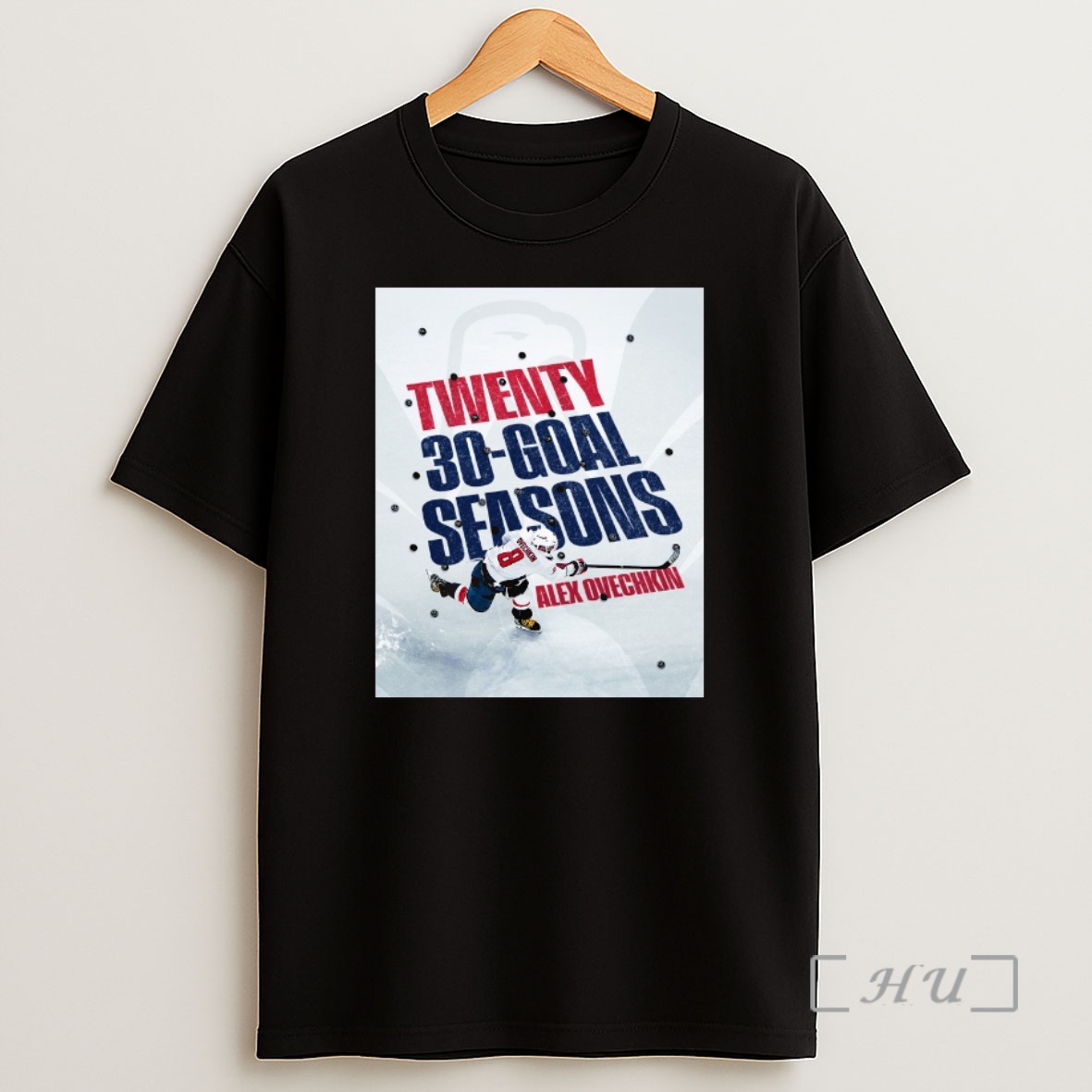 Officials Twenty 30 Goal Seasons Alex Ovechkin Washington Capitals Hockey Shirt Sweatshirt Tee
