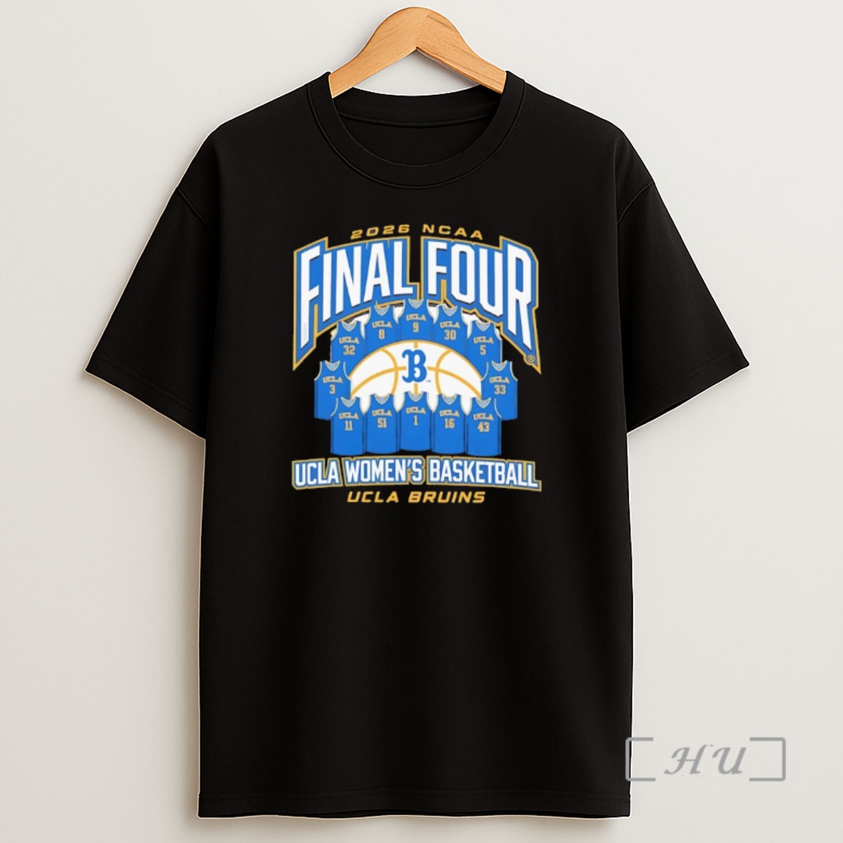 Officials Ucla Bruins Womens Basketball 2026 Ncaa Final Four Jersey Madness Shirt Sweatshirt Tee