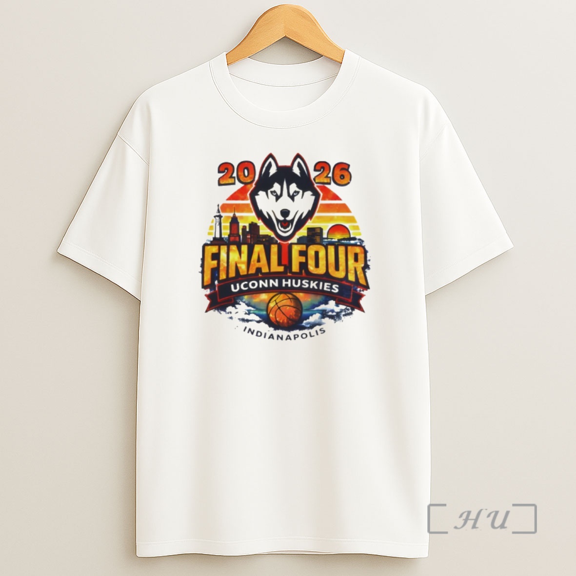 Officials Uconn Huskies Basketball Final Four 2026 Indianapolis Shirt Sweatshirt Tee