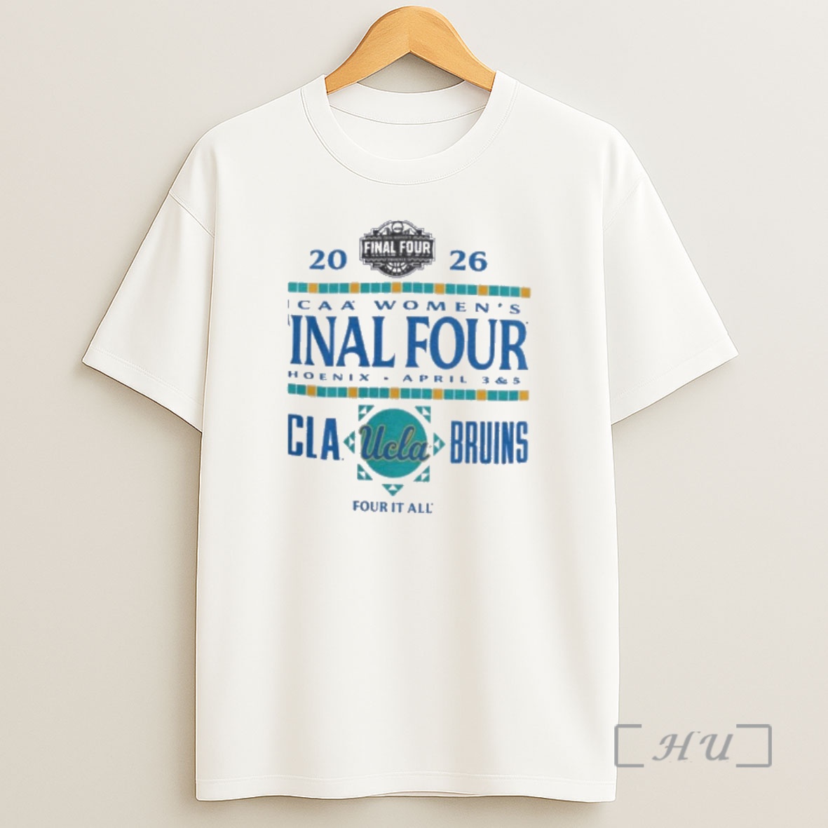 Officials Ucla Bruins 2026 Ncaa Womens Final Four Phoenix Az Shirt Sweatshirt Tee