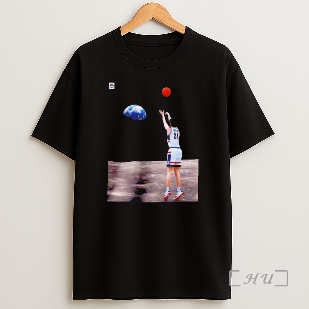 Officials Uconn Huskies Basketball Braylon Mullins The Shot Game Winner Space Shirt Sweatshirt Tee