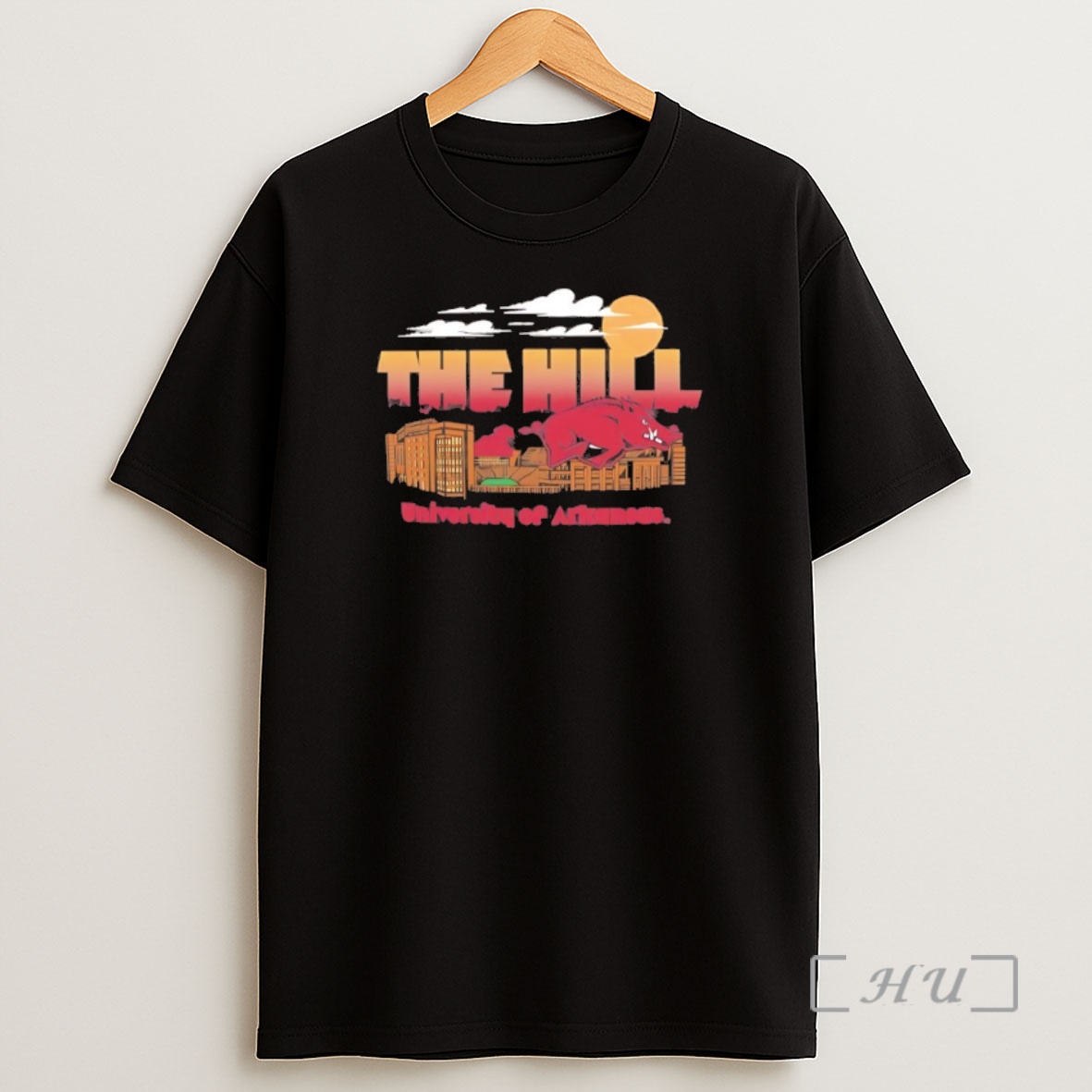 Officials University Of Arkansas The Hill Sunset Shirt Sweatshirt Tee