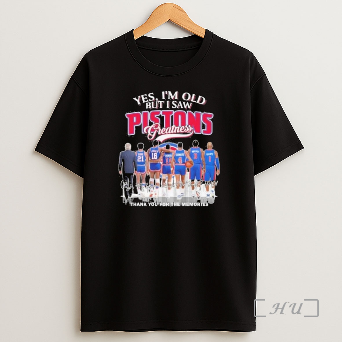 Officials Yes Im Old But I Saw Detroit Pistons Basketball Greatness Shirt Sweatshirt Tee