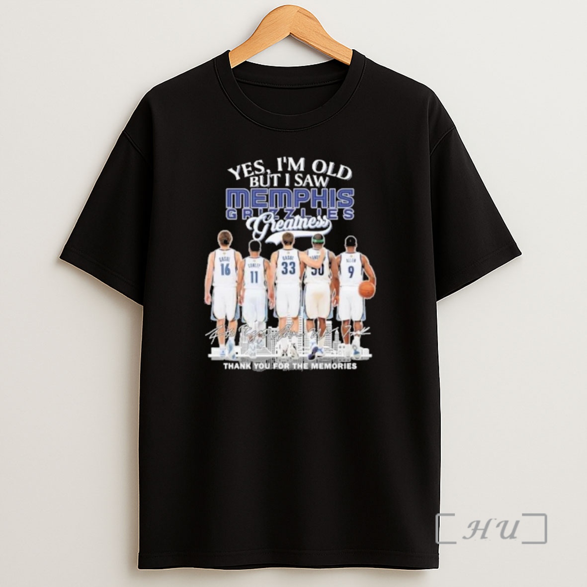 Officials Yes Im Old But I Saw Memphis Grizzlies Legends Greatness Shirt Sweatshirt Tee