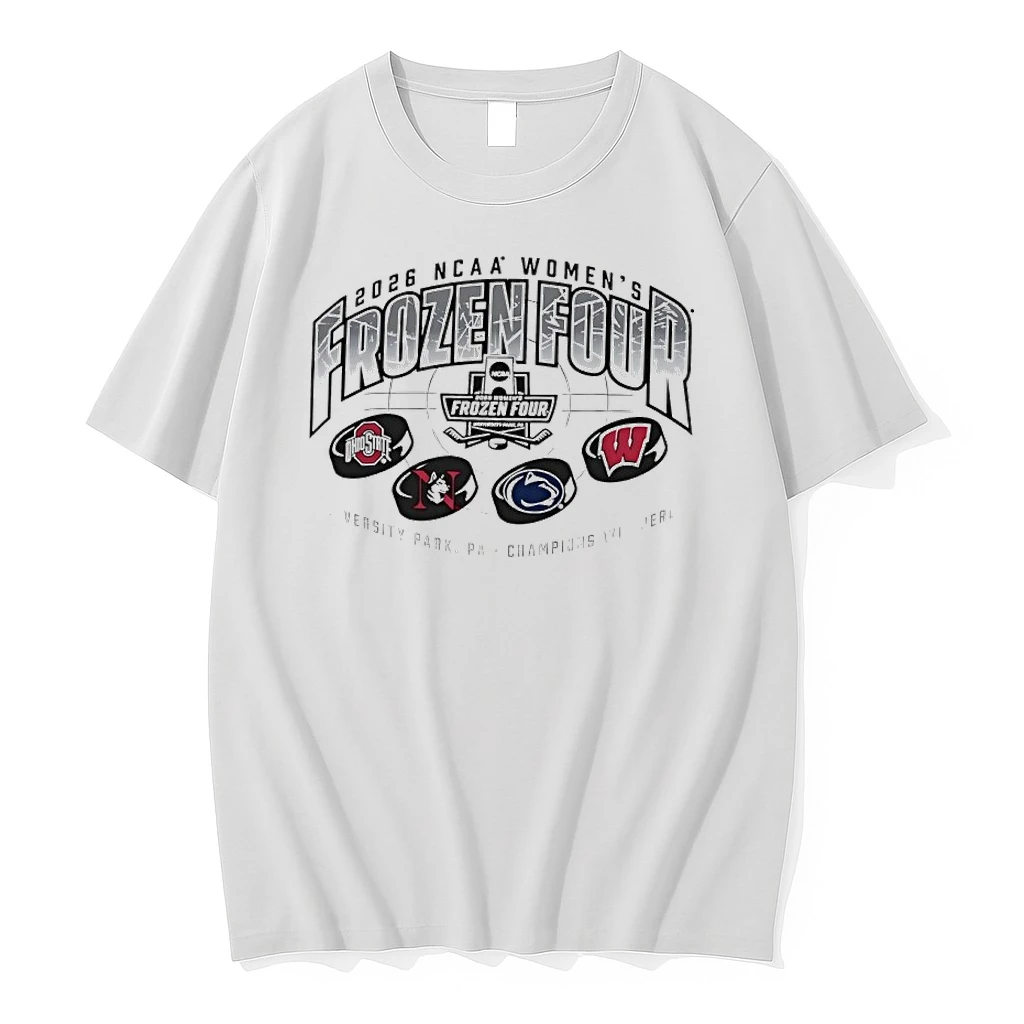 Ohio State Vs Northeastern And Penn State Vs Wisconsin 2026 Ncaa Womens Frozen Four Champions Win Here Logos Shirts