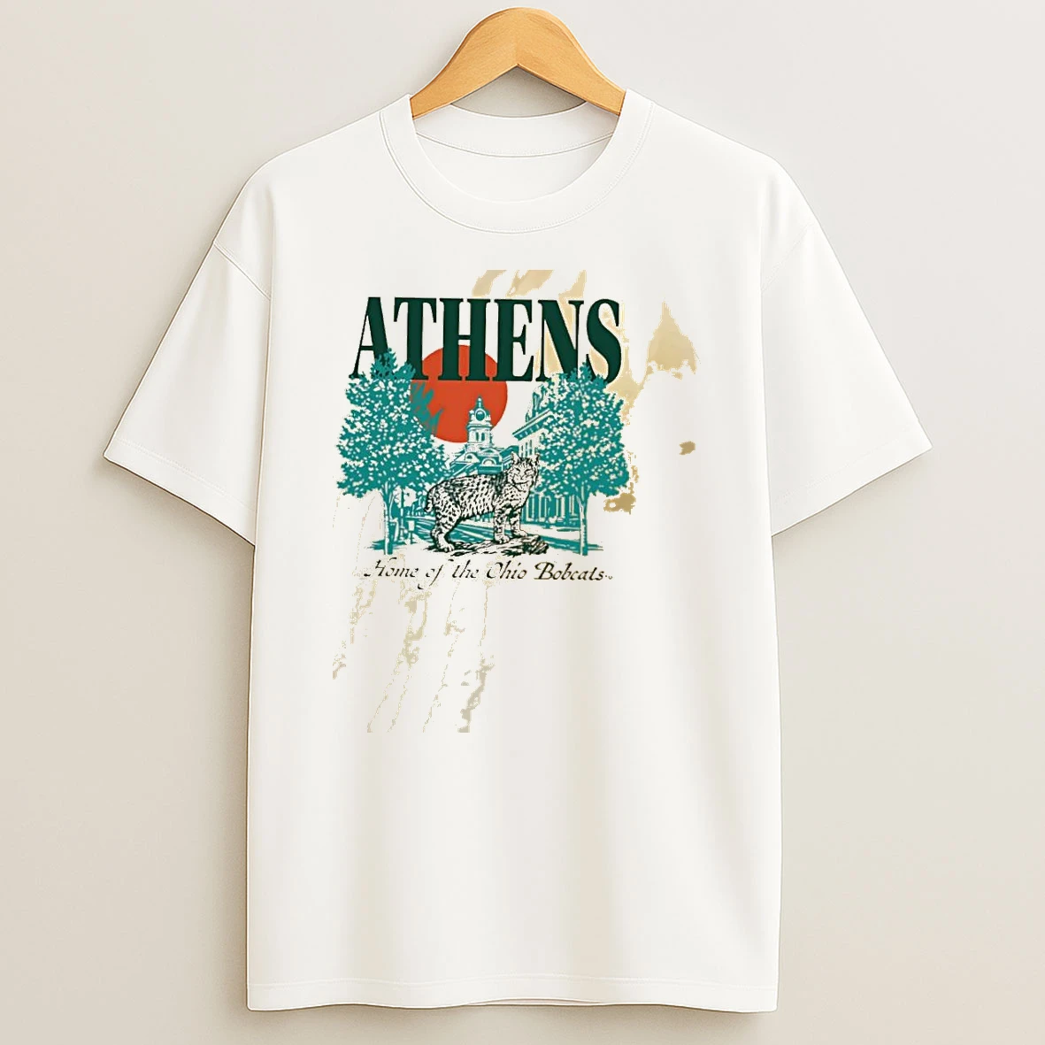 Ohio University Athens Bobcat Scenic Home Of The Ohio Bobcats Shirts